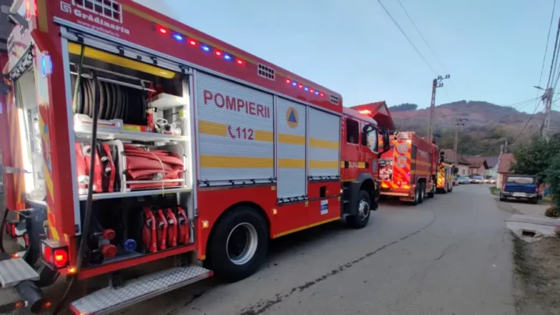 Incident la Unirea: Conductă de gaz deteriorată în urma lucrărilor de demolare