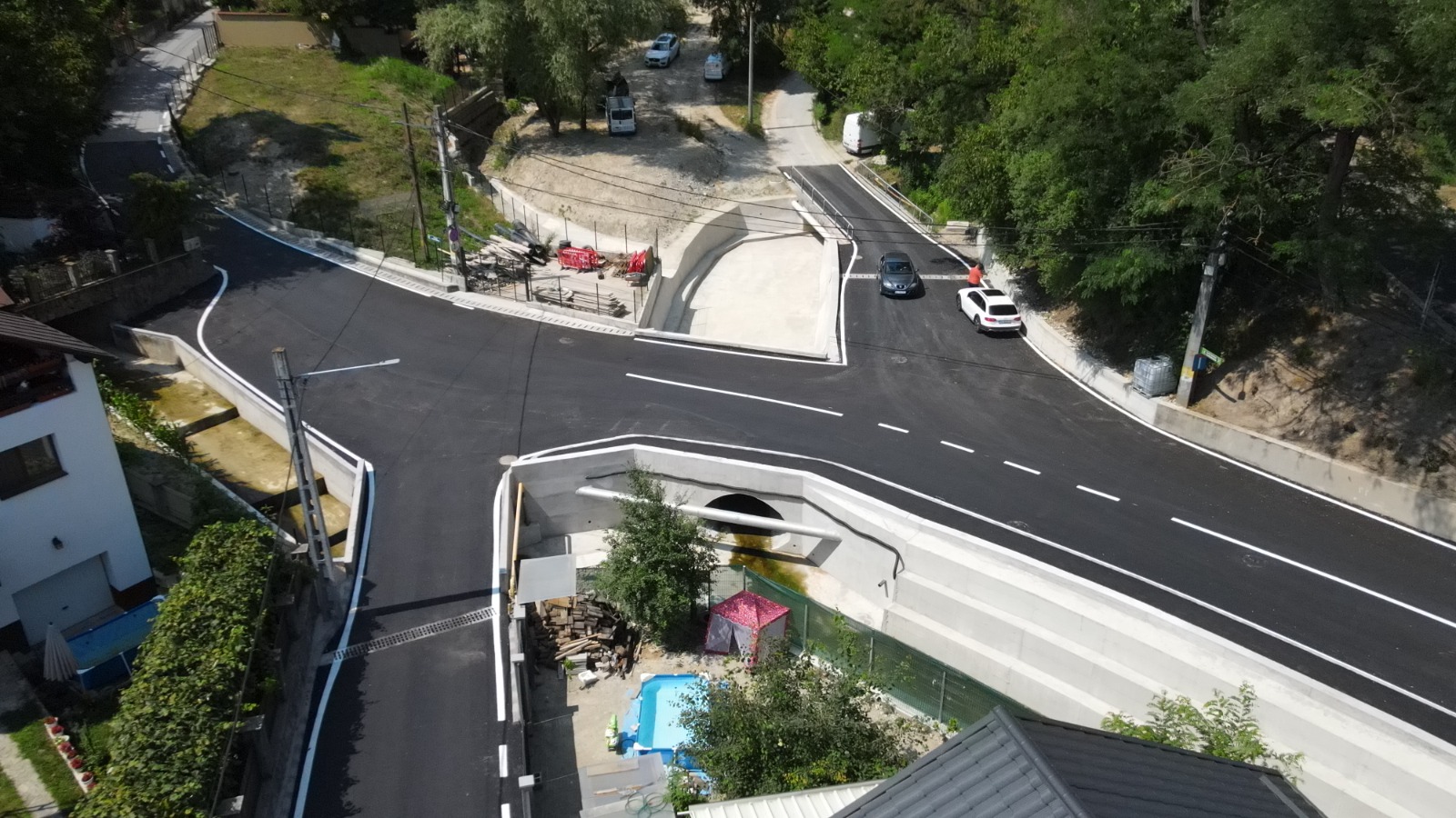 Primăria Râmnicului finalizează podul de la Cetățuia