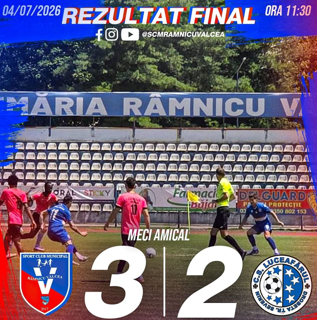 SCM Râmnicu Vâlcea Învinge Luceafărul
