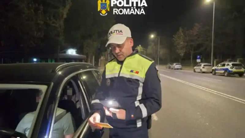 Șofer din Alba Iulia, în vârstă de 53 de ani, reținut pentru conducere sub influența alcoolului pe strada Arnsberg