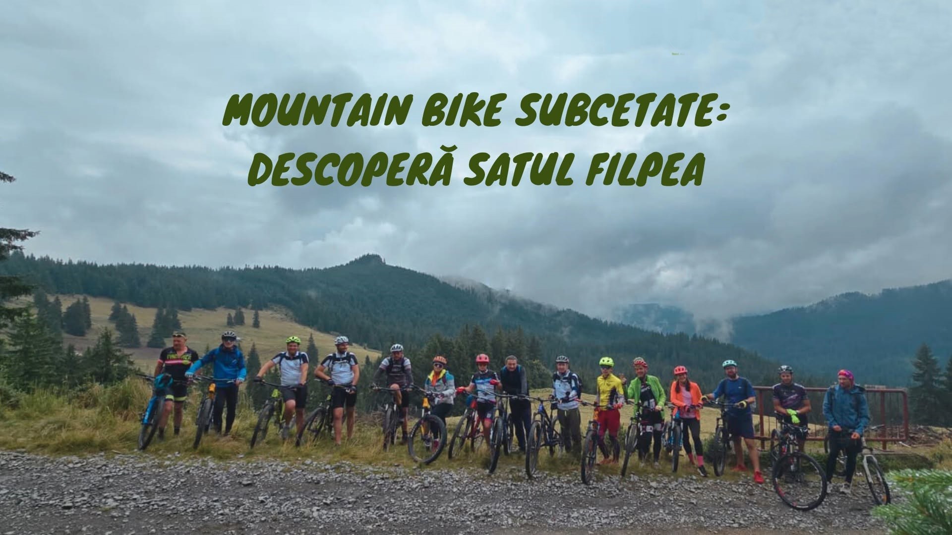 Tură pe bicicletă prin Filpea