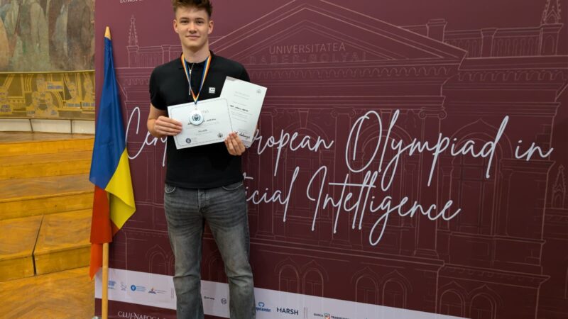 Vâlcea strălucește la Olimpiada Central Europeană de AI