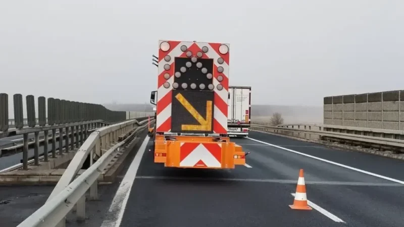 8 august 2026 | Trafic restricționat temporar pe Autostrada A1 Boița-Sibiu-Sebeș: Intervenții de frezare și aplicare de covoare asfaltice la un nod rutier