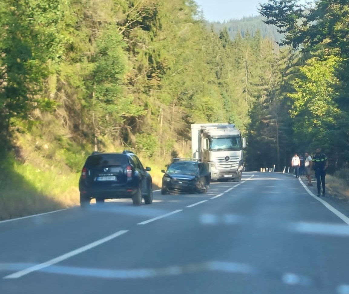 Accident rutier grav pe DN 15, la Borsec