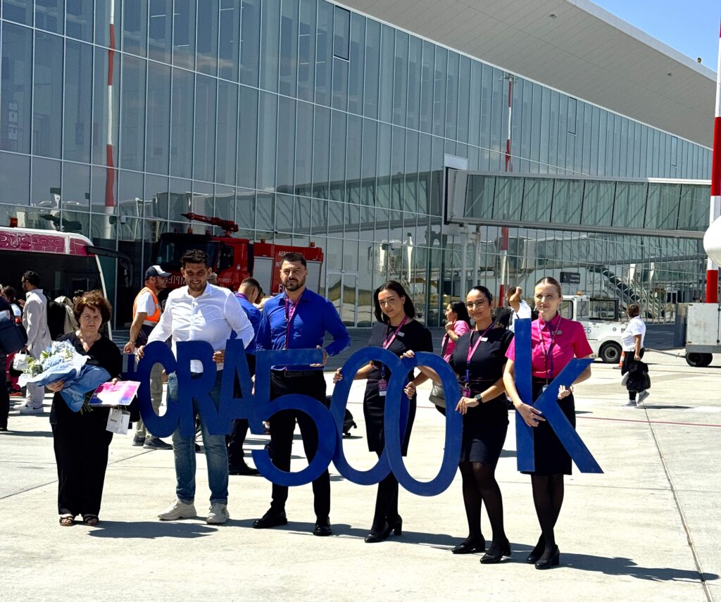 Aeroportul Craiova depășește 500.000 de pasageri în 2026