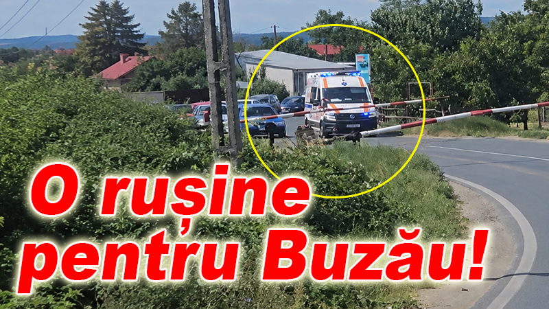 Ambulanță blocată: viața în pericol