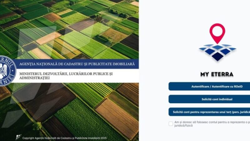 Aplicația de cadastru e-Terra a întâmpinat întreruperi temporare și întârzieri în procesare. Explicațiile oferite de directorul ANCPI