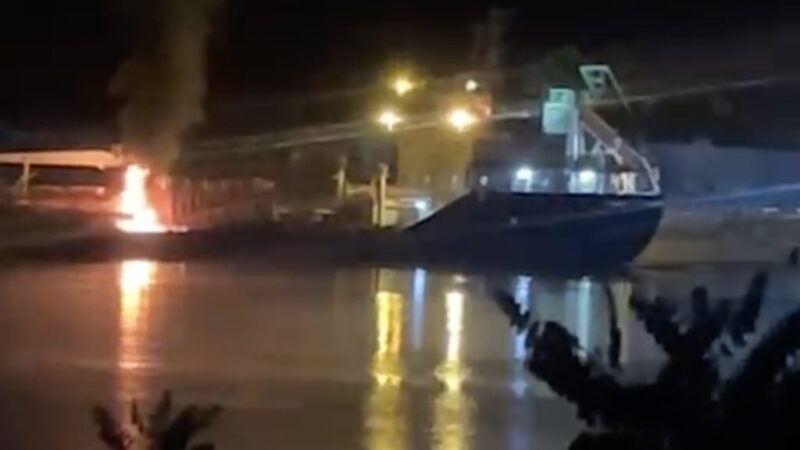 Atac cu dronă pe Dunăre