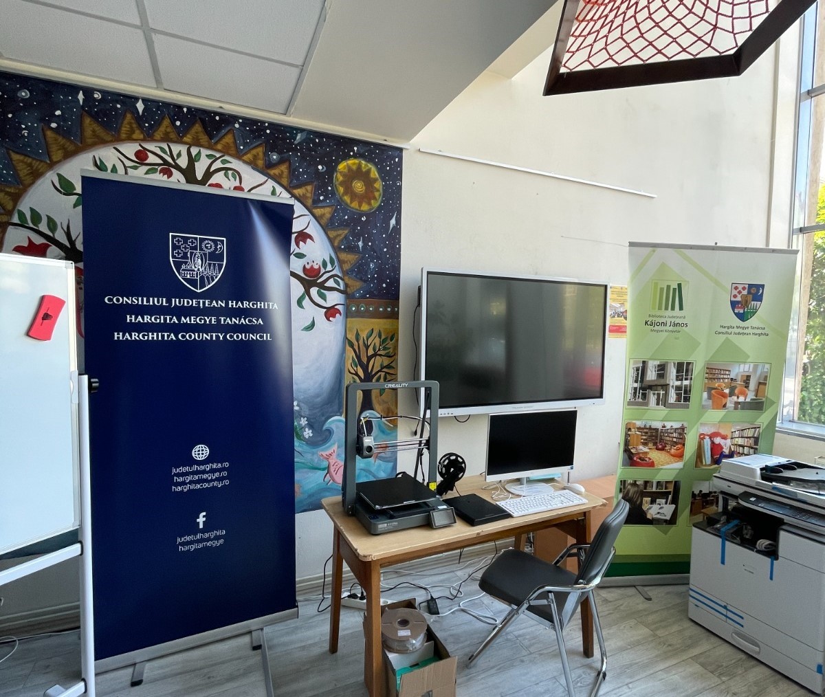 Biblioteci moderne în Harghita