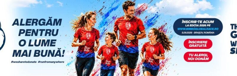 Bimbo Global Race: Alergători de toate vârstele se reunesc pe 5 septembrie la Lacul Noua pentru o cursă dedicată mișcării și carității