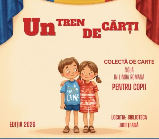 Brașovenii invitați să doneze cărți pentru copiii români din Cernăuți până pe 29 august: Campania „Un tren de cărți”
