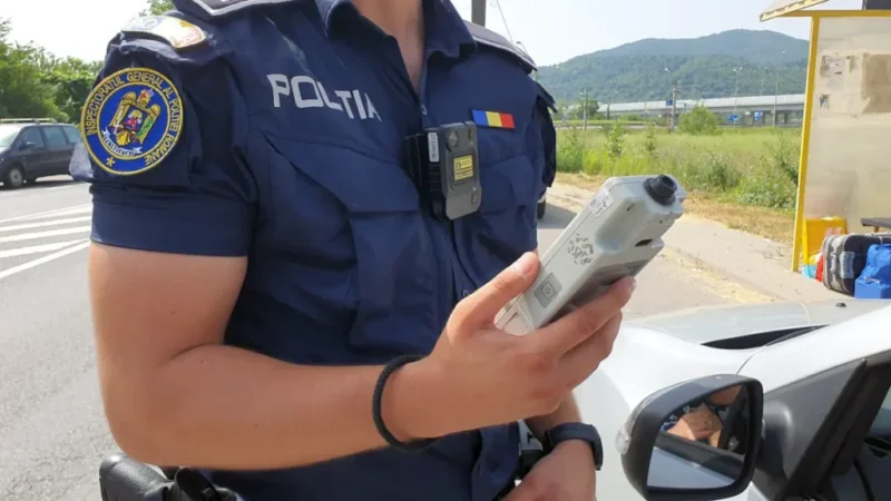 Conducător auto din Satu Mare, reținut în Alba Iulia: Depistat conducând sub influența alcoolului pe DN 1