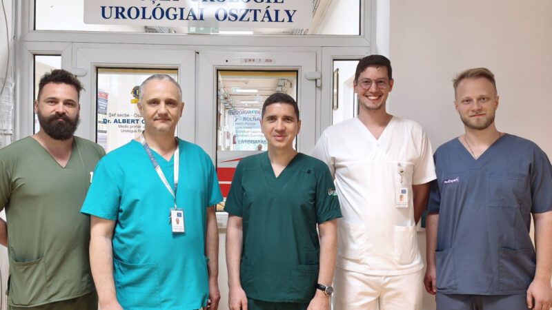 Debut în chirurgia robotică la Miercurea-Ciuc