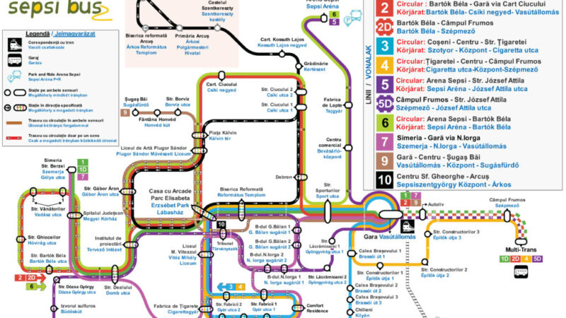 Extinderea rețelei de transport public din Sfântu Gheorghe cu noi trasee de autobuz începând cu 7 august