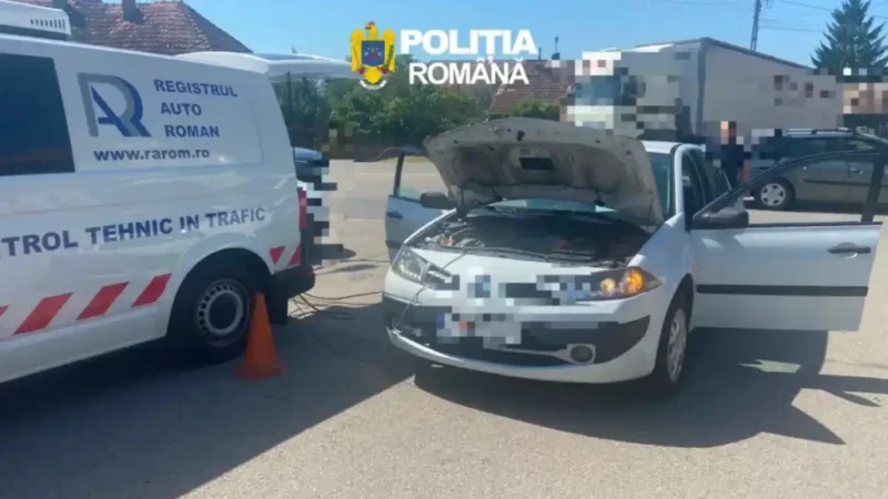 FOTO | Intervenție majoră pe DN 1, în Alba: Peste 100 de sancțiuni și un permis suspendat