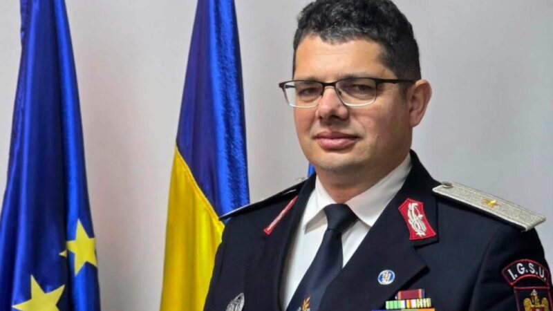 Generalul Marciu Lucian-Dumitru de la ISU Brașov, numit inspector general al IGSU