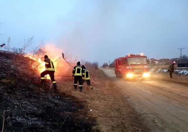 IGSU: În trei zile, peste 600 de incendii au afectat o suprafață de aproximativ 2.750 de hectare