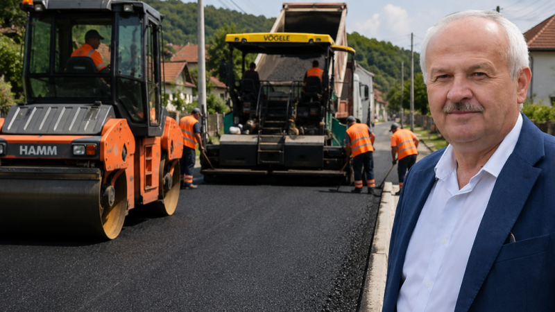 Investiție majoră la Abrud: aproape 7,1 kilometri de străzi vor fi modernizați