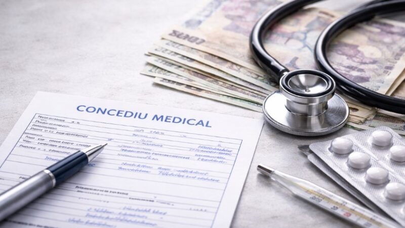 Începând din august, CASS de 10% va fi aplicat pentru diverse tipuri de concediu medical