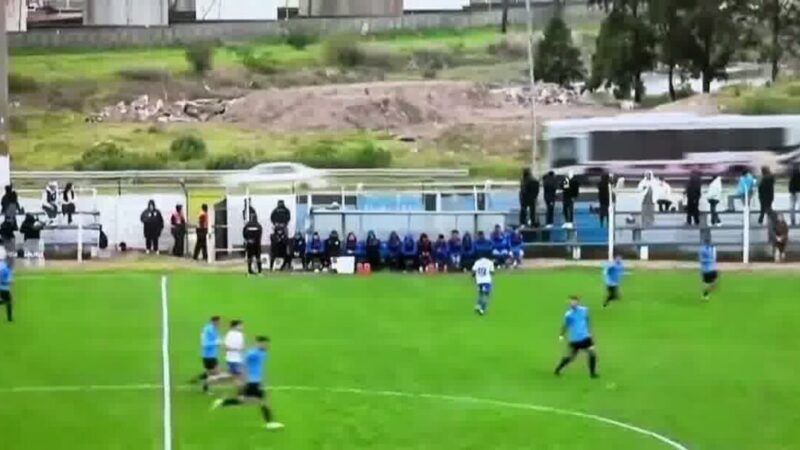 Meci de fotbal, cauza unui accident rutier