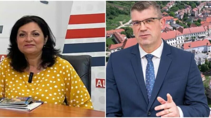 Primarul din Aiud, Dragoș Crișan, a intentat proces împotriva fostei primărițe Oana Badea pentru defăimare