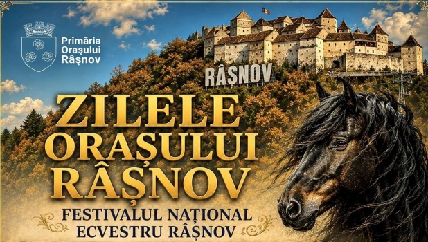 Râșnovul sărbătorește Zilele Orașului și Festivalul Național Ecvestru între 4 și 6 septembrie
