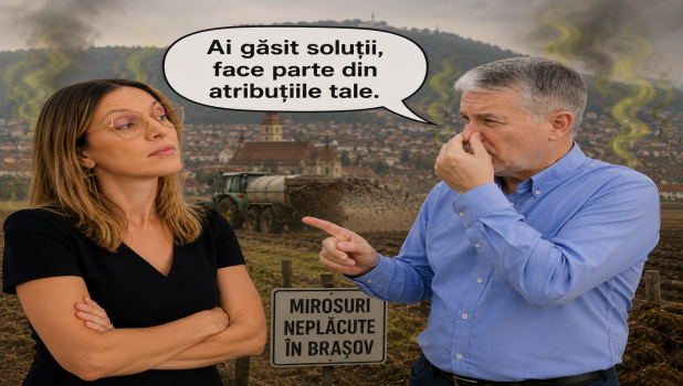 VIDEO. Primarul Scripcaru cere intervenția ministrului Mediului pentru mirosul persistent din Brașov
