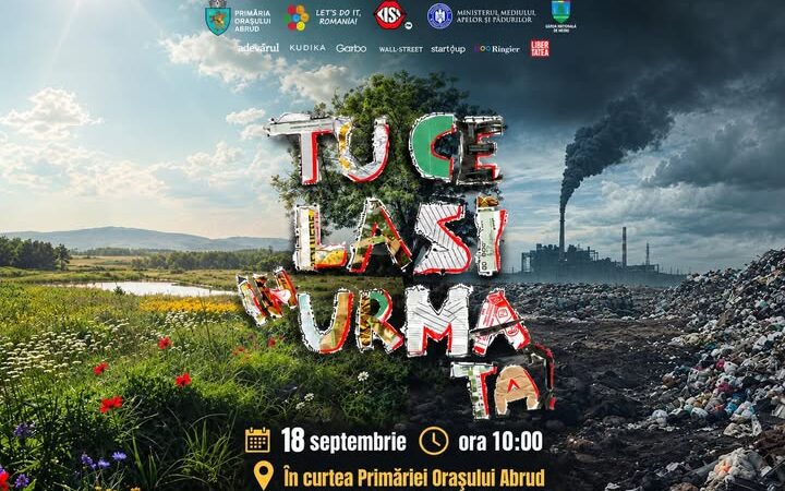 Abrudul se alătură campaniei „Let’s Do It, Romania!”