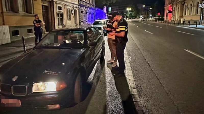Acțiune de amploare a Poliției în Centrul Vechi Brașov