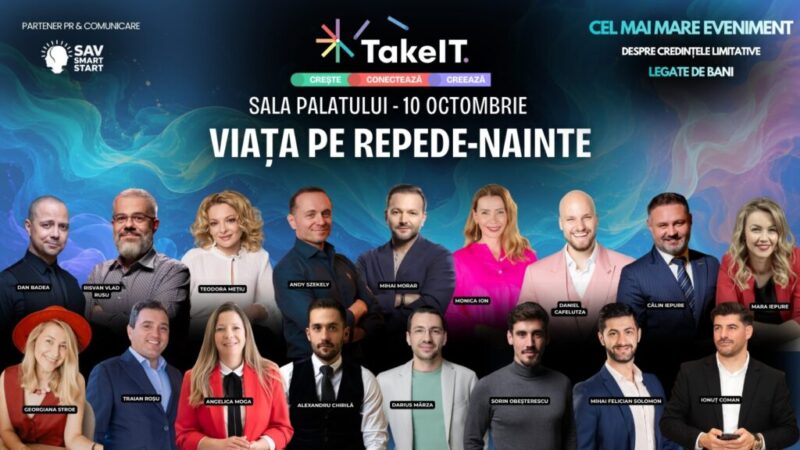 Doi brașoveni aduc la Sala Palatului din București dezbaterea despre bani și viața personală