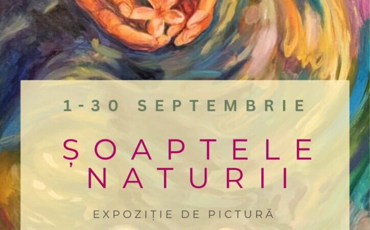Expoziția de pictură „Șoaptele Naturii” deschisă la Biblioteca Județeană pe durata lunii septembrie