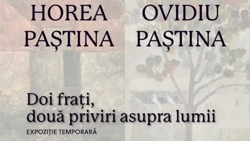 Expoziția „Horea Paștina și Ovidiu Mircea Paștina – Doi frați, două perspective asupra lumii” va fi inaugurată la Palatul Principilor pe 15 septembrie 2026; Horea Paștina va primi titlul de Cetățean de Onoare al municipiului Alba Iulia