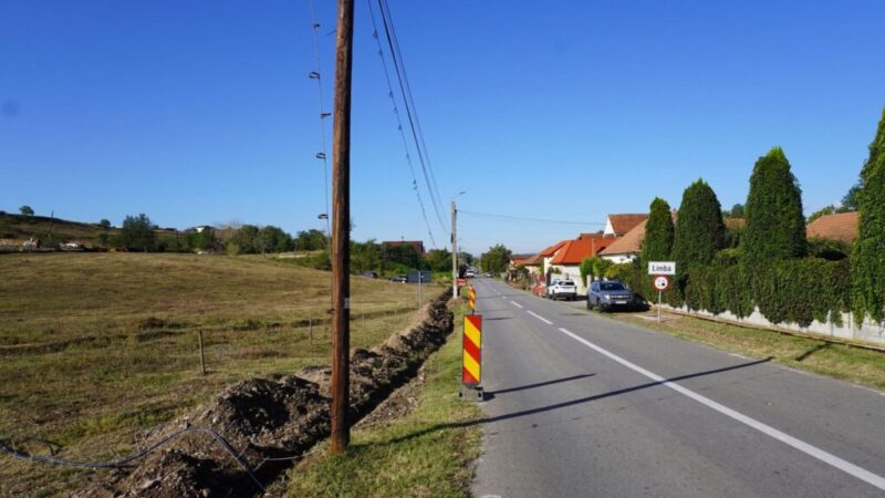 IMAGINI: Proiect de subteranizare a cablurilor în zona Ciugud-Limba. Sfaturi pentru rezidenți