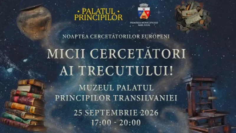 Noaptea Cercetătorilor Europeni la Alba Iulia