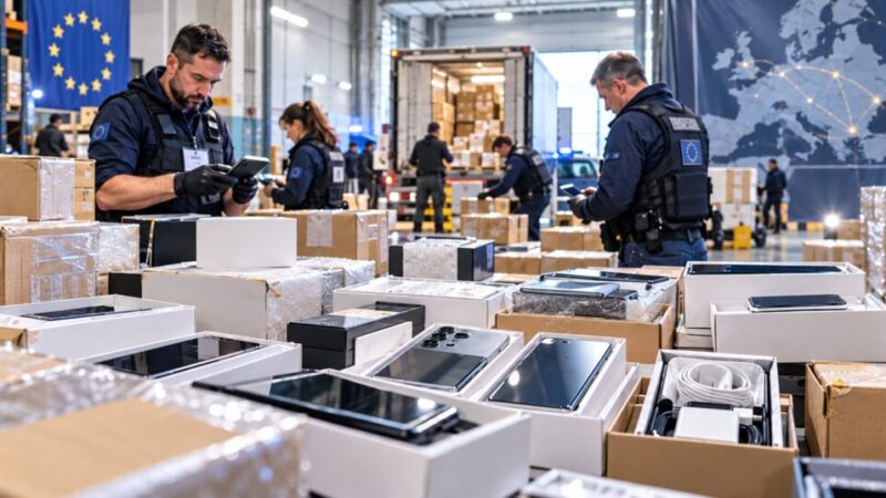 Parchetul European Dezvăluie O Rețea de Telefoane False