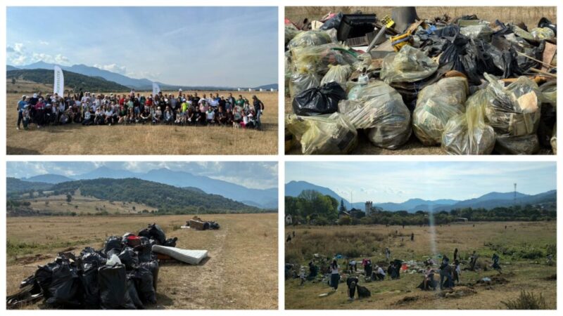 Peste 300 de Voluntari Fac Curățenie în Râșnov
