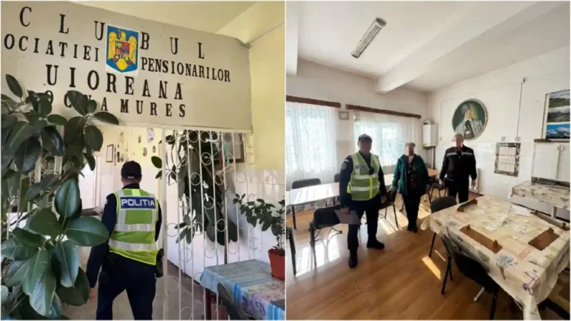 Polițiștii din Ocna Mureș Educați Seniorii