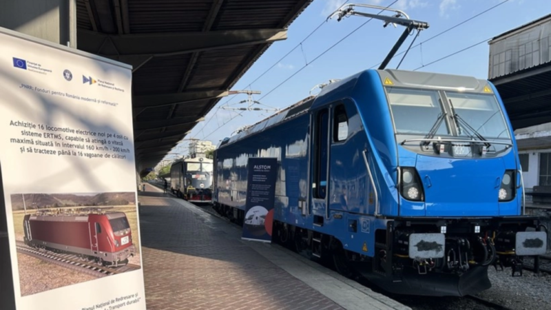 Prima Locomotivă Alstom Traxx Intră în Serviciu CFR