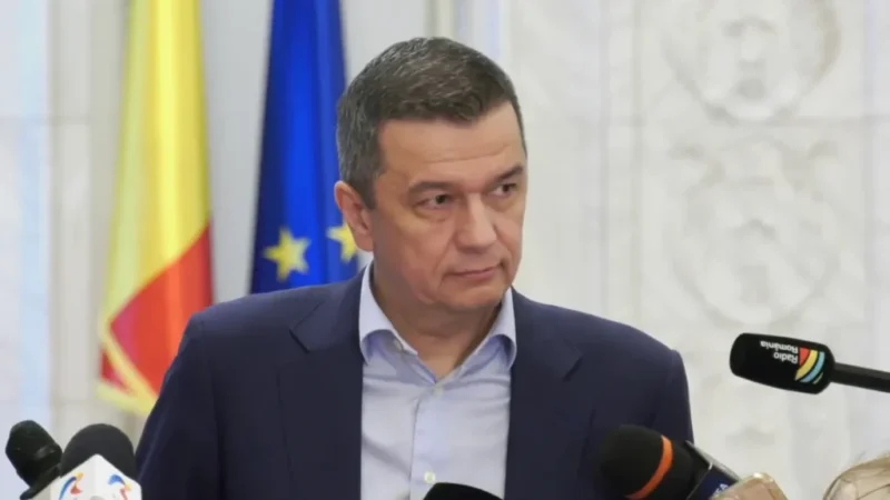 Sorin Grindeanu emite un avertisment ferm: Posibilitatea alegerilor anticipate în cazul respingerii lui Siegfried Mureșan ca premier