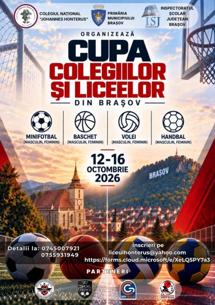 Volei și Handbal, Noi Discipline la Cupa Liceelor Brașov