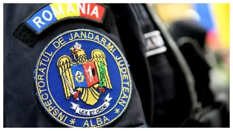 Jandarmii din Alba asigură siguranța evenimentelor locale